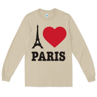 Mushroom i love paris eiffel tower funny Long Sleeve Tee - artisFamous