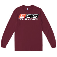 Burgundy ecs tuning Long Sleeve Tee - artisFamous