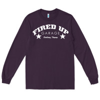 Plum fired up garage Long Sleeve Tee - artisFamous