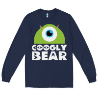 Navy googly bear Long Sleeve Tee - artisFamous