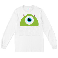 White googly bear Long Sleeve Tee - artisFamous