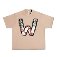 Burro Baseball Alphabet Urban Heavy Tee - CowhideDigitalArt