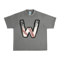 Tornado Baseball Alphabet Urban Heavy Tee - CowhideDigitalArt