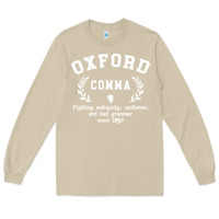 Mushroom funny english grammar nerd Long Sleeve Tee - artisFamous