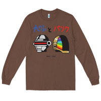 Chestnut DAFTPUNK Japanese Long Sleeve Tee - artisFamous