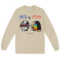 Mushroom DAFTPUNK Japanese Long Sleeve Tee - artisFamous