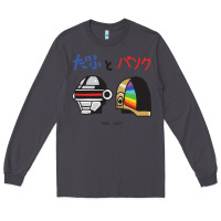 Smoke DAFTPUNK Japanese Long Sleeve Tee - artisFamous