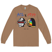 Toasted Coconut DAFTPUNK Japanese Long Sleeve Tee - artisFamous