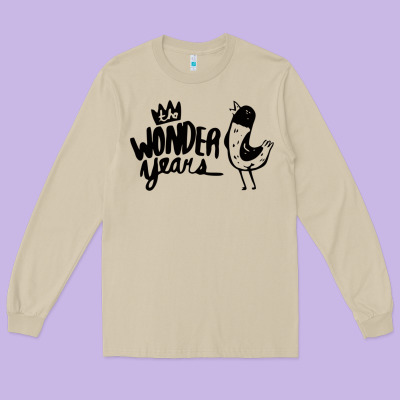The Wonder Years Long Sleeve Tee Designed By Artisfamous