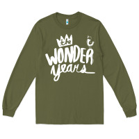 Army Green The Wonder Years Long Sleeve Tee - artisFamous