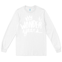 White The Wonder Years Long Sleeve Tee - artisFamous