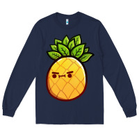 Navy pineapple fruits Long Sleeve Tee - artisFamous