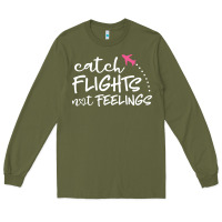 Army Green flights Long Sleeve Tee - artisFamous