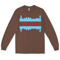 Chestnut awesome chicago city Long Sleeve Tee - artisFamous