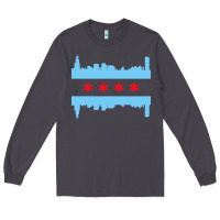 Smoke awesome chicago city Long Sleeve Tee - artisFamous