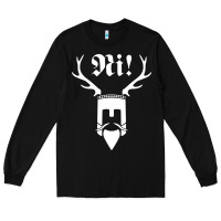 Black monty comedy python Long Sleeve Tee - artisFamous