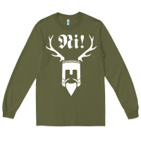 Army Green monty comedy python Long Sleeve Tee - artisFamous