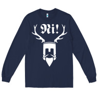 Navy monty comedy python Long Sleeve Tee - artisFamous
