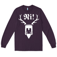 Plum monty comedy python Long Sleeve Tee - artisFamous