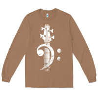 Toasted Coconut musical guitar bass Long Sleeve Tee - artisFamous