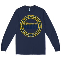 Navy naacp Long Sleeve Tee - artisFamous