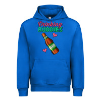 Cobalt Drinking Buddies Urban Hoodie - Jasminsmagicworld