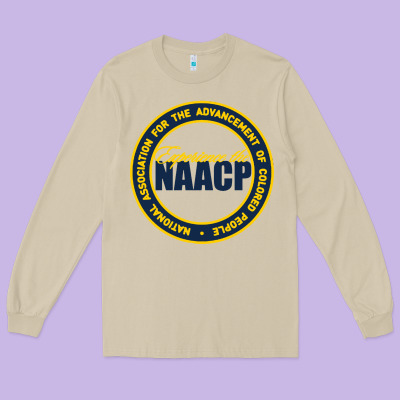 Naacp Long Sleeve Tee Designed By Artisfamous