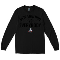 Black new england Long Sleeve Tee - artisFamous