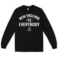 Black new england everybody Long Sleeve Tee - artisFamous