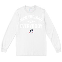 White new england everybody Long Sleeve Tee - artisFamous