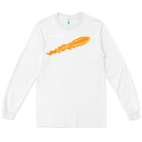 White SpaceX Rocket Long Sleeve Tee - artisFamous