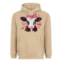 Mushroom valentines day baby calf Heavyweight Hoodie - Jasminsmagicworld