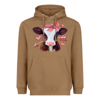 Toasted Coconut valentines day baby calf Heavyweight Hoodie - Jasminsmagicworld