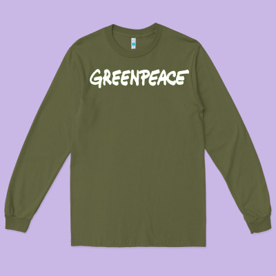 Greenpeace Long Sleeve Tee Designed By Artisfamous