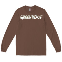 Chestnut Greenpeace Long Sleeve Tee - artisFamous