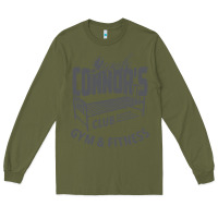 Army Green Sarah Connor's Club - Gym & Fitness Long Sleeve Tee - artisFamous