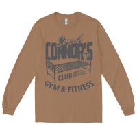 Toasted Coconut Sarah Connor's Club - Gym & Fitness Long Sleeve Tee - artisFamous