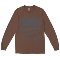 Chestnut Sarah Connor's Club - Gym & Fitness Long Sleeve Tee - artisFamous