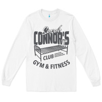 White Sarah Connor's Club - Gym & Fitness Long Sleeve Tee - artisFamous