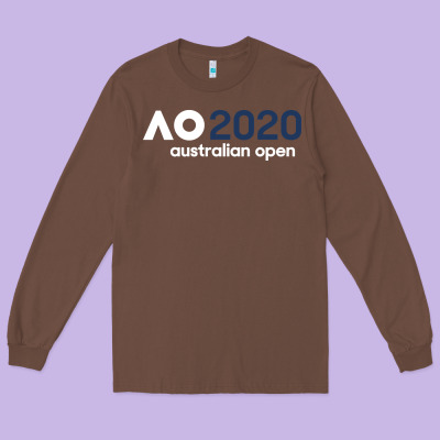 Australian Open Long Sleeve Tee Designed By Artisfamous