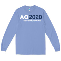Colony Blue australian open Long Sleeve Tee - artisFamous