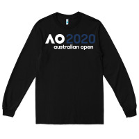 Black australian open Long Sleeve Tee - artisFamous