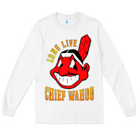 White long live chief wahoos Long Sleeve Tee - artisFamous