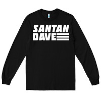 Black Santan Dave Long Sleeve Tee - artisFamous