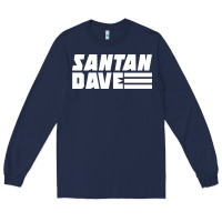 Navy Santan Dave Long Sleeve Tee - artisFamous