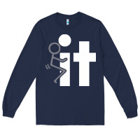 Navy it funny adult tshirt funny Long Sleeve Tee - artisFamous