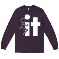 Plum it funny adult tshirt funny Long Sleeve Tee - artisFamous