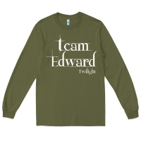 Army Green team edward twilight Long Sleeve Tee - artisFamous