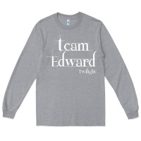 Heather Grey team edward twilight Long Sleeve Tee - artisFamous