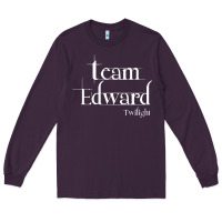 Plum team edward twilight Long Sleeve Tee - artisFamous